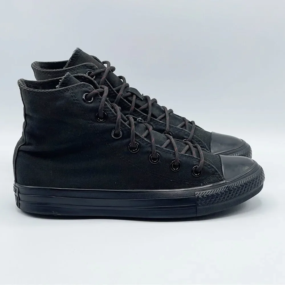 Converse All Star Chuck Taylor black on black high too sneakers - Kids 5